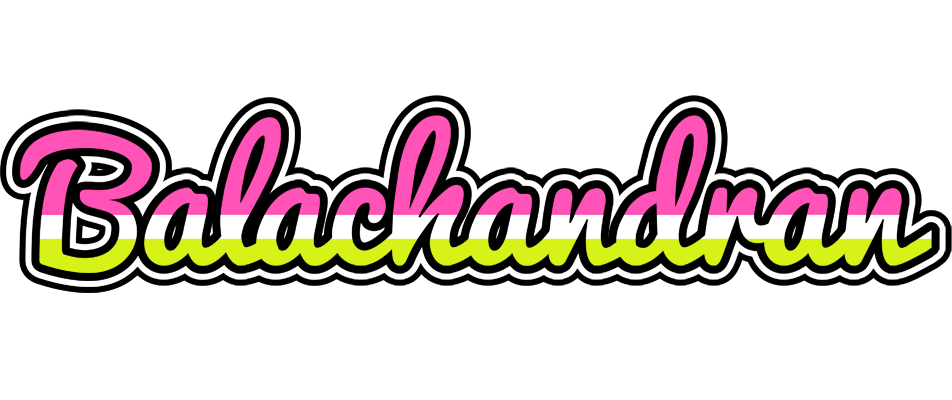 Balachandran candies logo