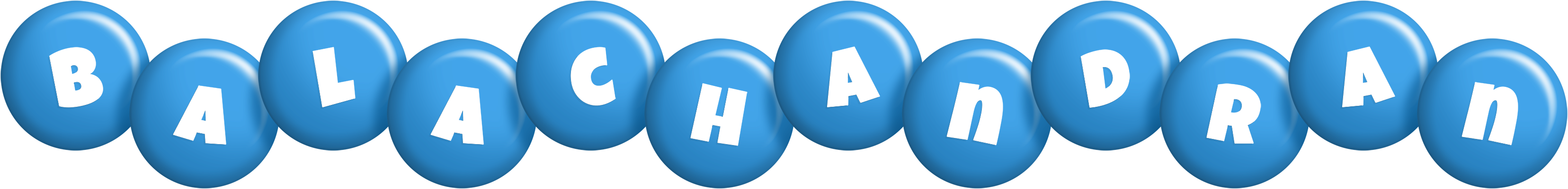 Balachandran candy-blue logo