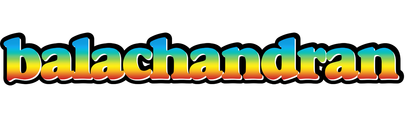 Balachandran color logo