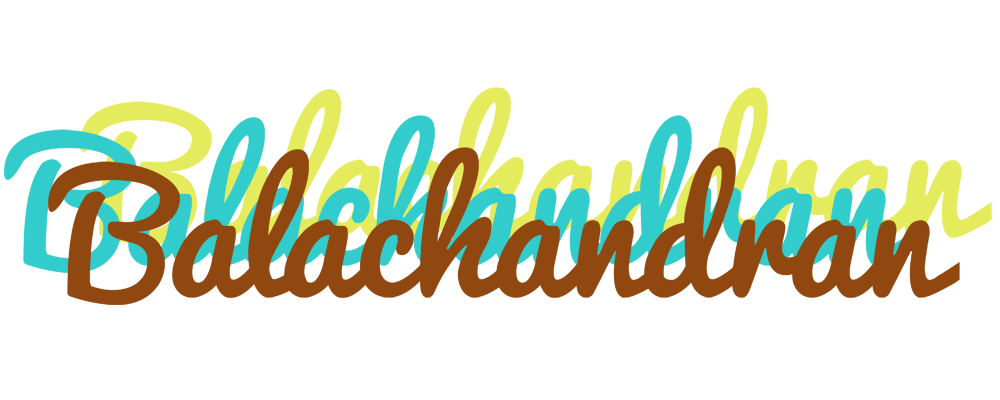 Balachandran cupcake logo