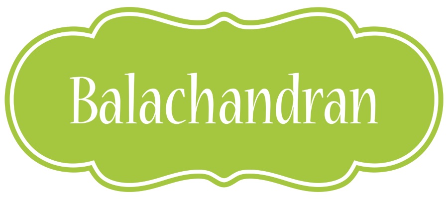 Balachandran family logo