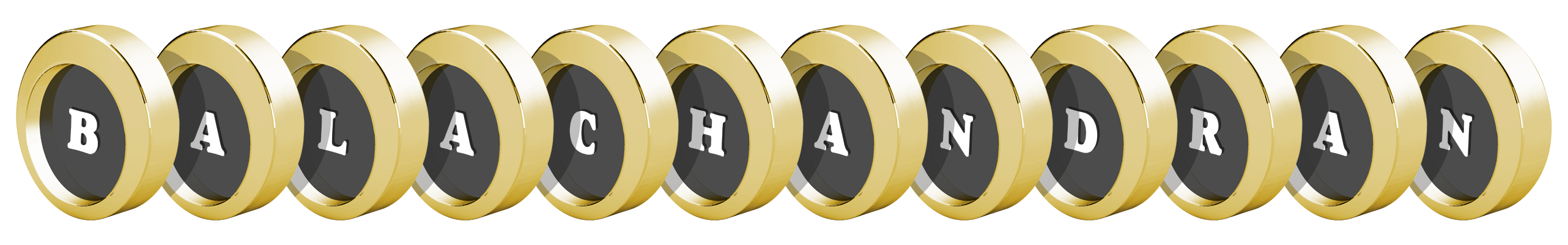 Balachandran gold logo