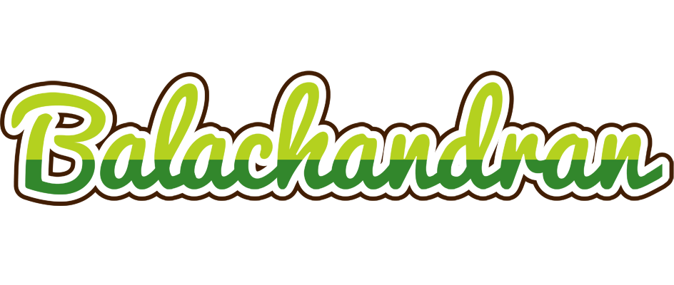 Balachandran golfing logo