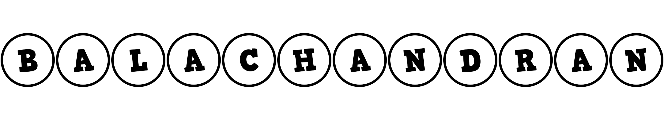 Balachandran handy logo