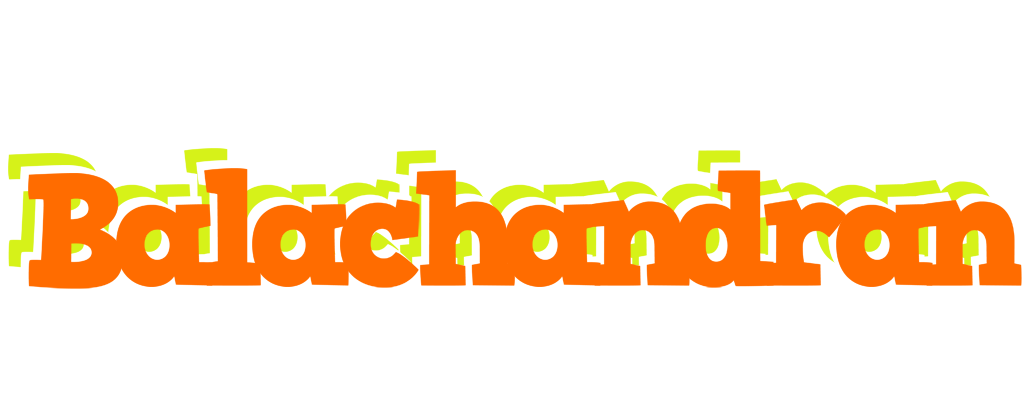 Balachandran healthy logo