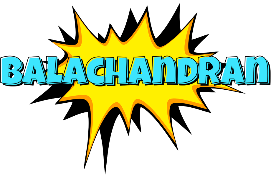 Balachandran indycar logo