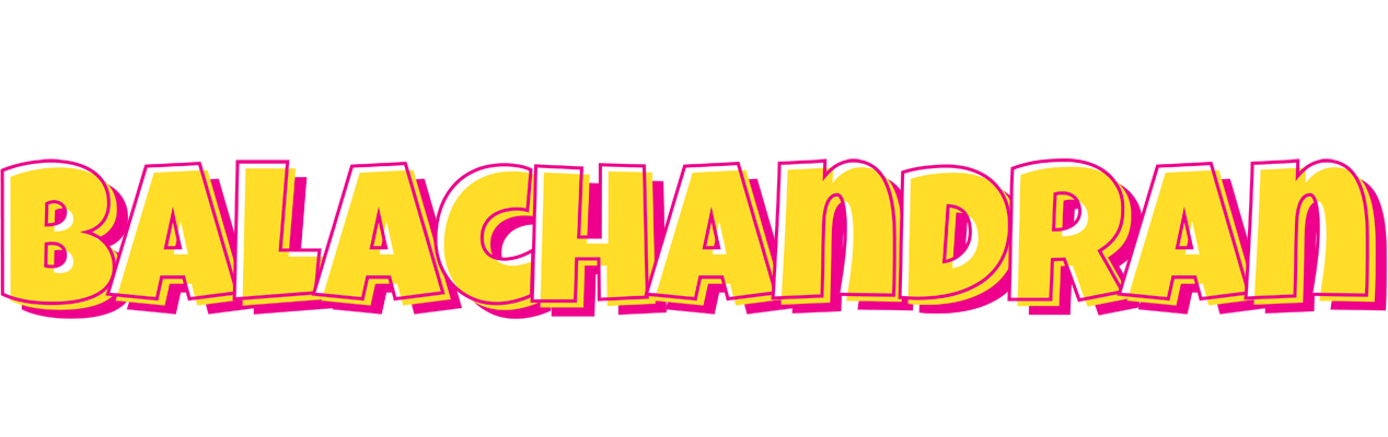 Balachandran kaboom logo