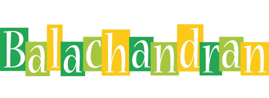 Balachandran lemonade logo