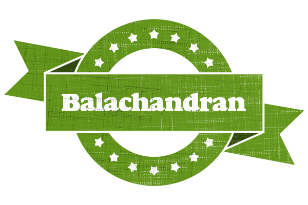 Balachandran natural logo