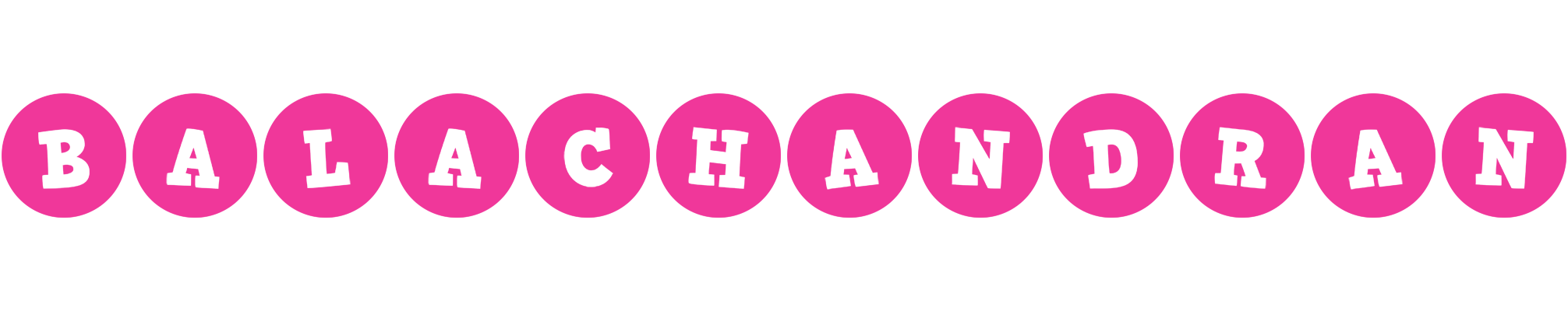 Balachandran poker logo
