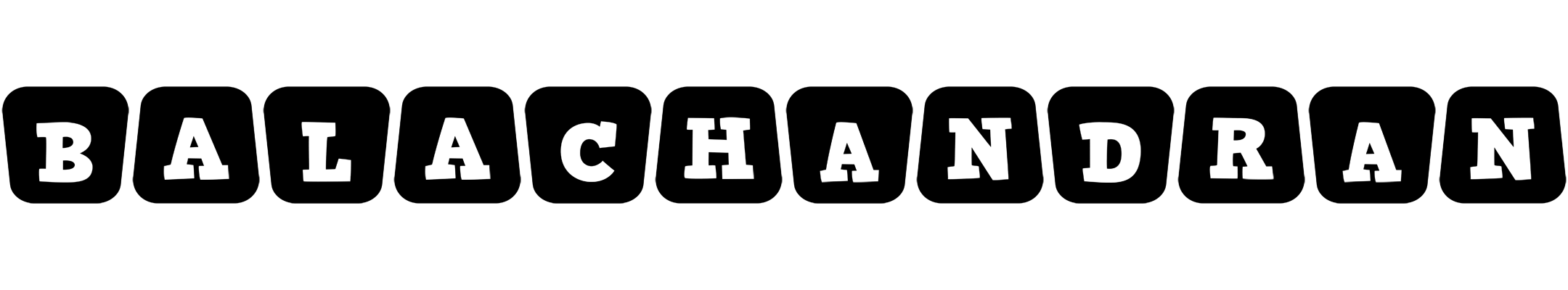 Balachandran racing logo