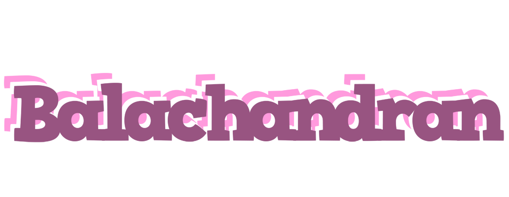 Balachandran relaxing logo