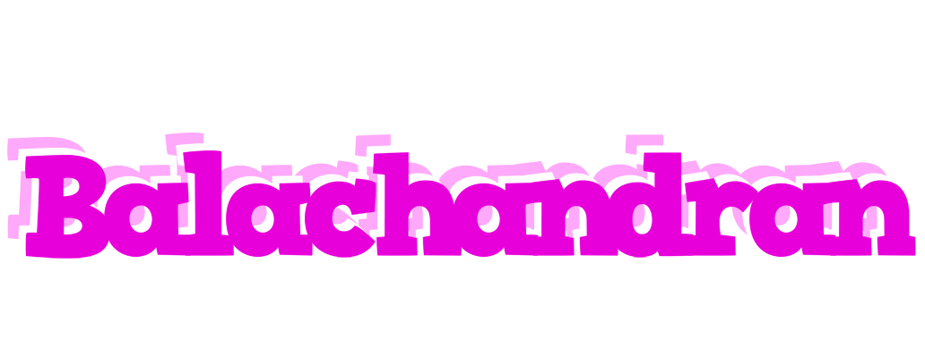 Balachandran rumba logo
