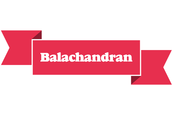 Balachandran sale logo