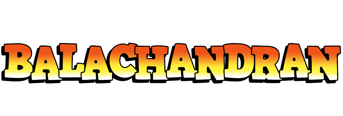 Balachandran sunset logo