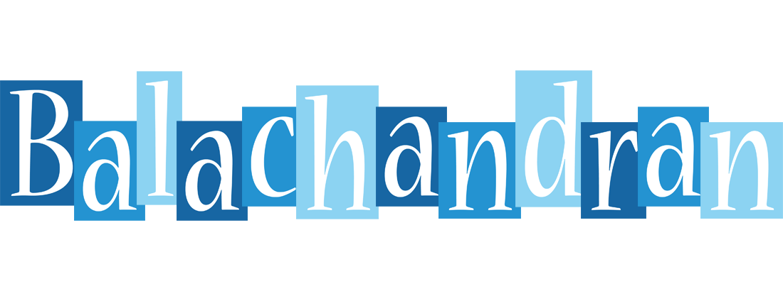 Balachandran winter logo