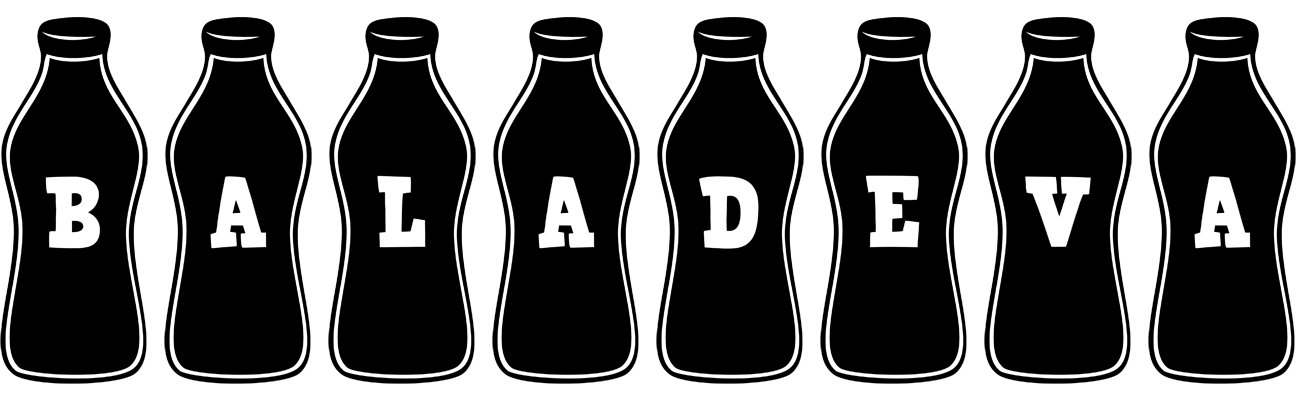 Baladeva bottle logo