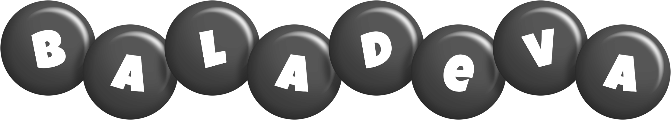 Baladeva candy-black logo