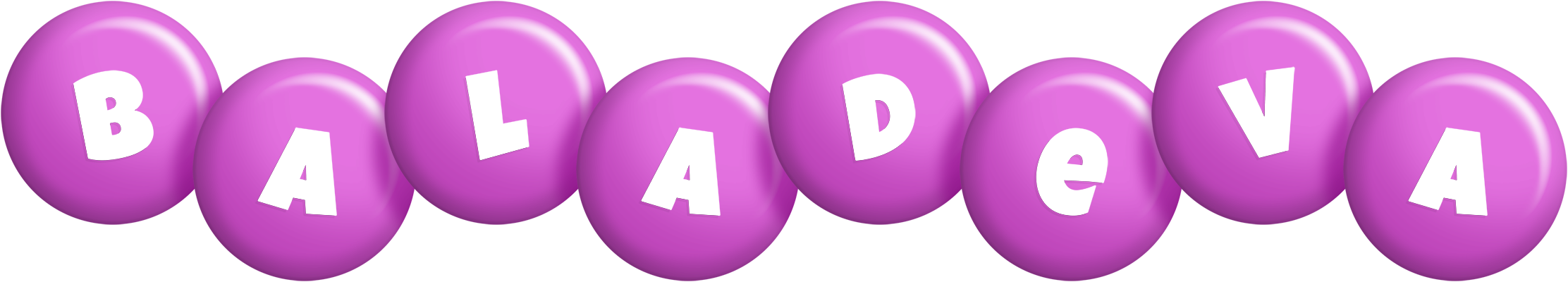 Baladeva candy-purple logo