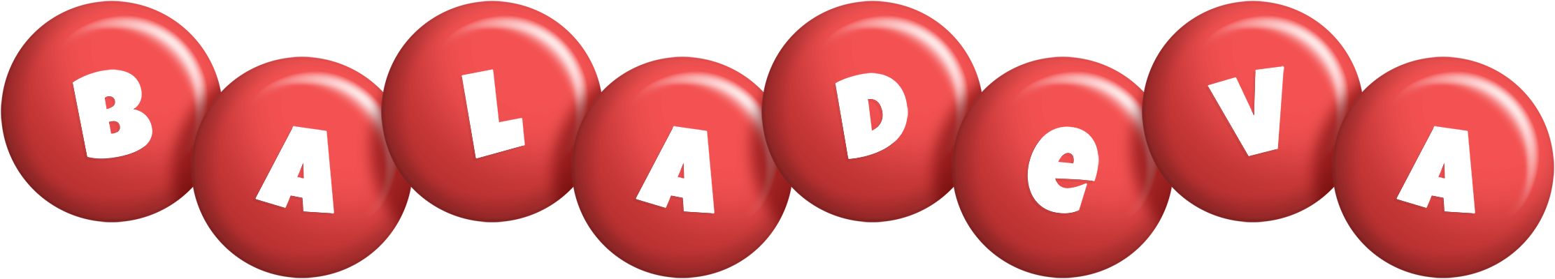 Baladeva candy-red logo