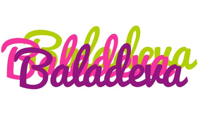 Baladeva flowers logo