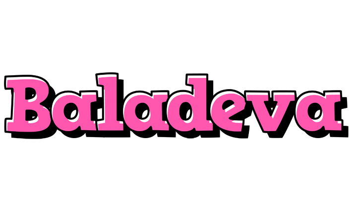 Baladeva girlish logo