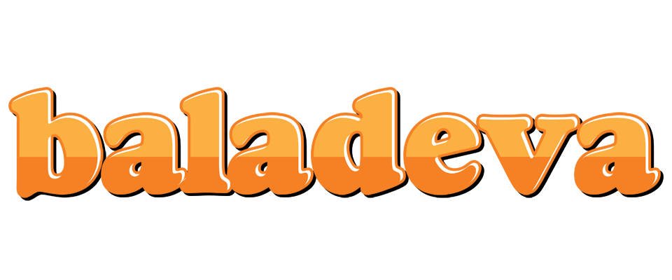 Baladeva orange logo