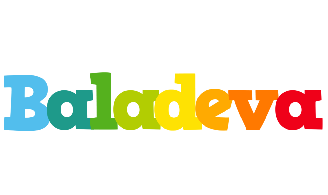 Baladeva rainbows logo