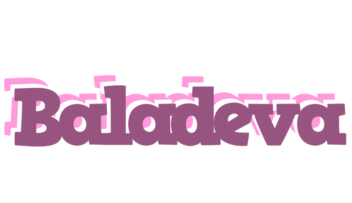 Baladeva relaxing logo