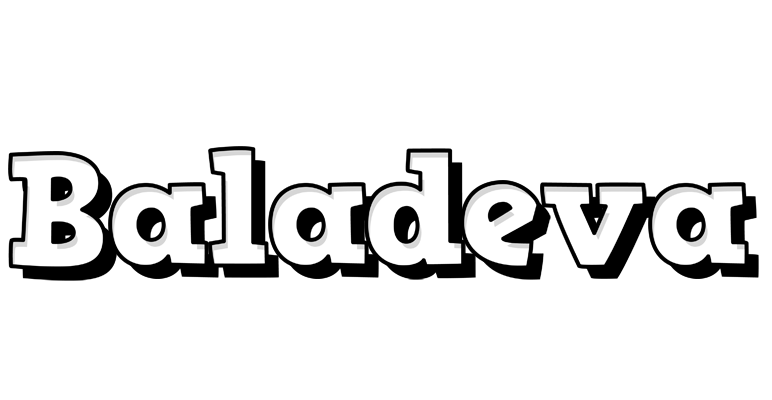 Baladeva snowing logo