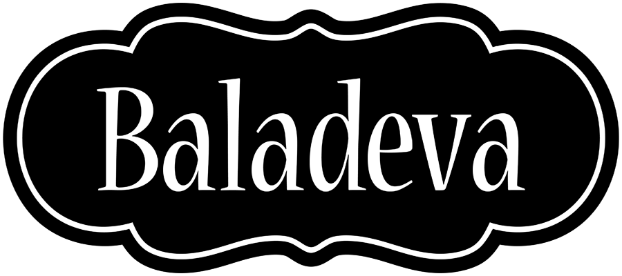 Baladeva welcome logo