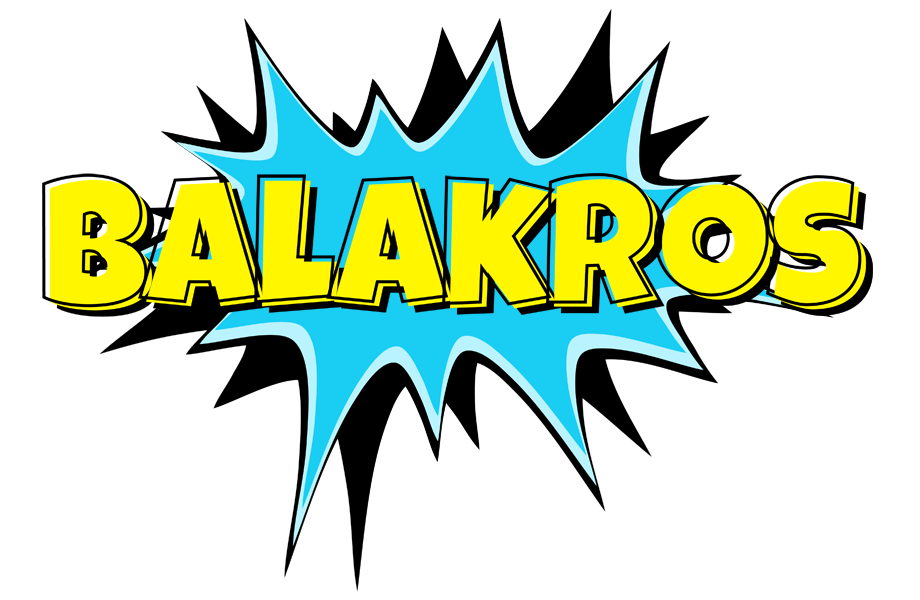 Balakros amazing logo