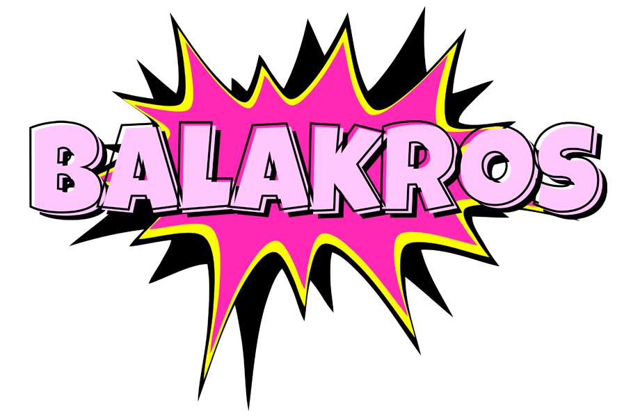 Balakros badabing logo