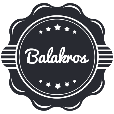 Balakros badge logo