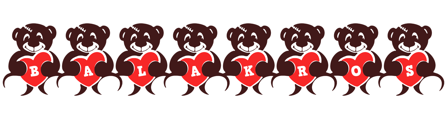 Balakros bear logo