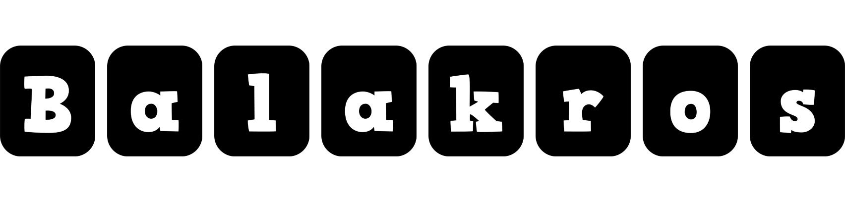 Balakros box logo