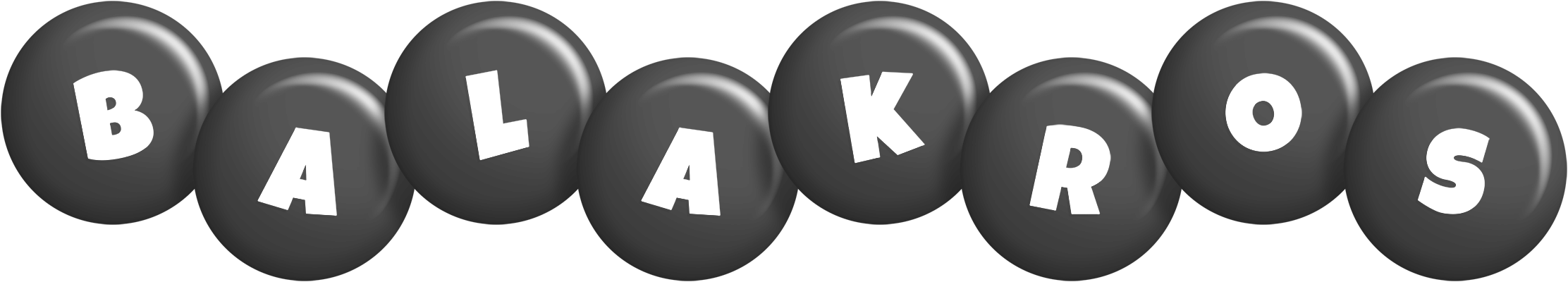Balakros candy-black logo