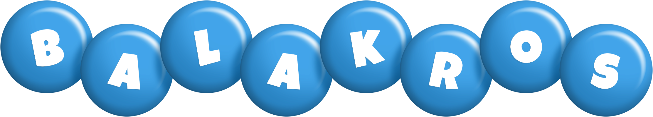 Balakros candy-blue logo