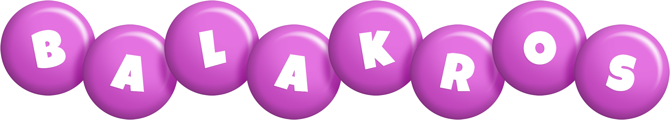 Balakros candy-purple logo
