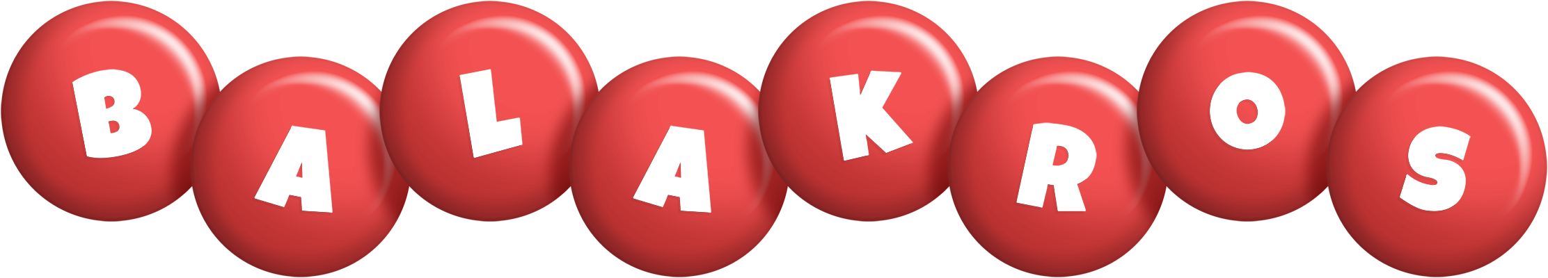 Balakros candy-red logo