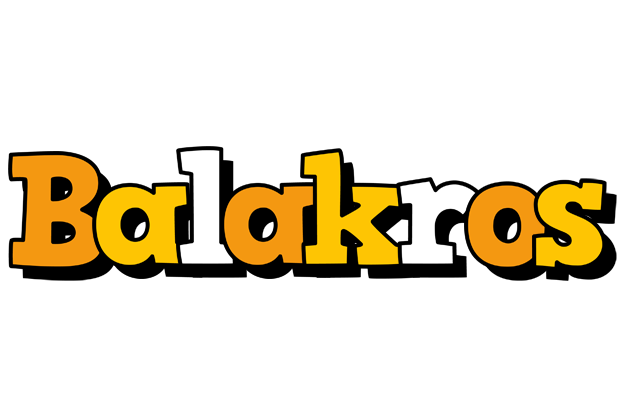 Balakros cartoon logo