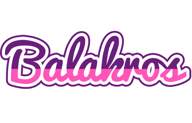Balakros cheerful logo