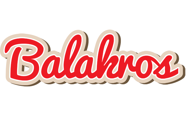 Balakros chocolate logo