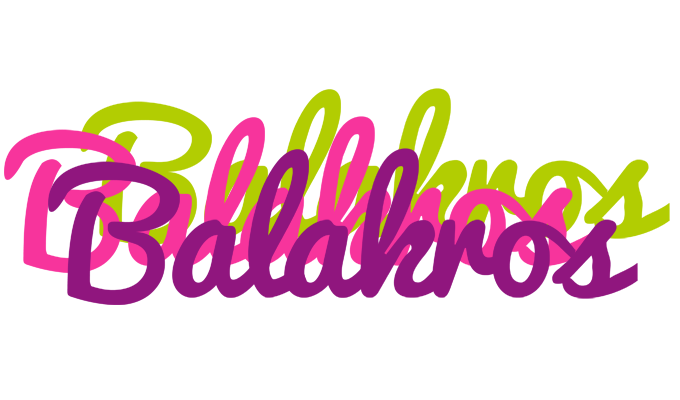 Balakros flowers logo