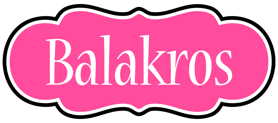 Balakros invitation logo