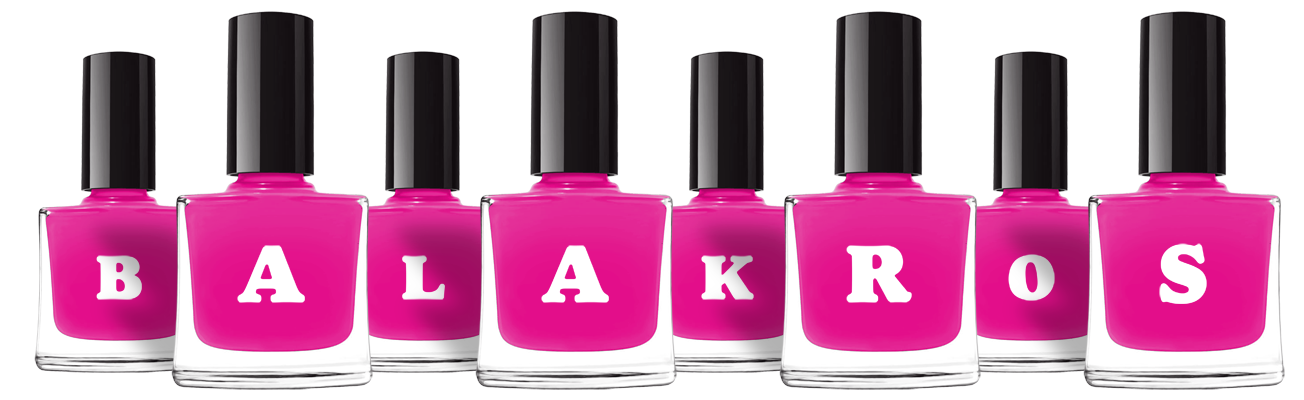 Balakros nails logo