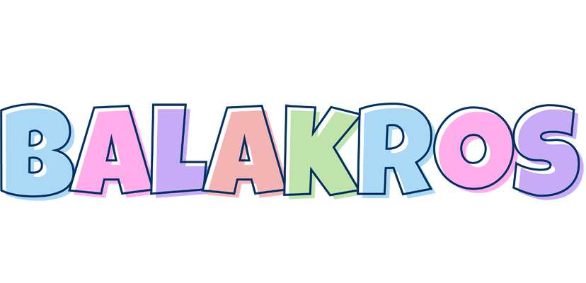 Balakros pastel logo