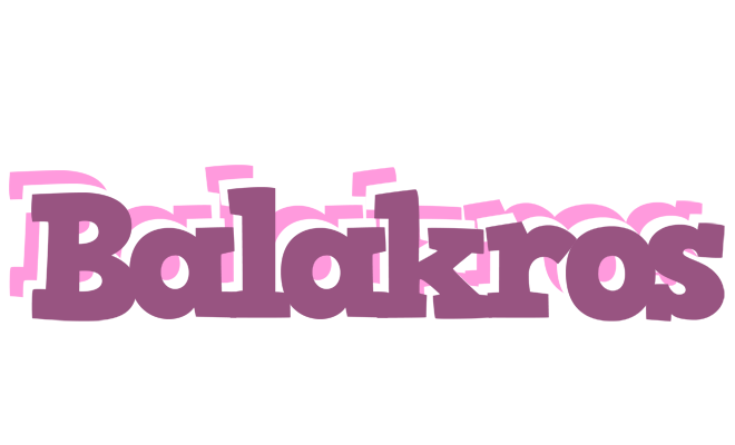 Balakros relaxing logo