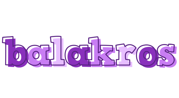 Balakros sensual logo