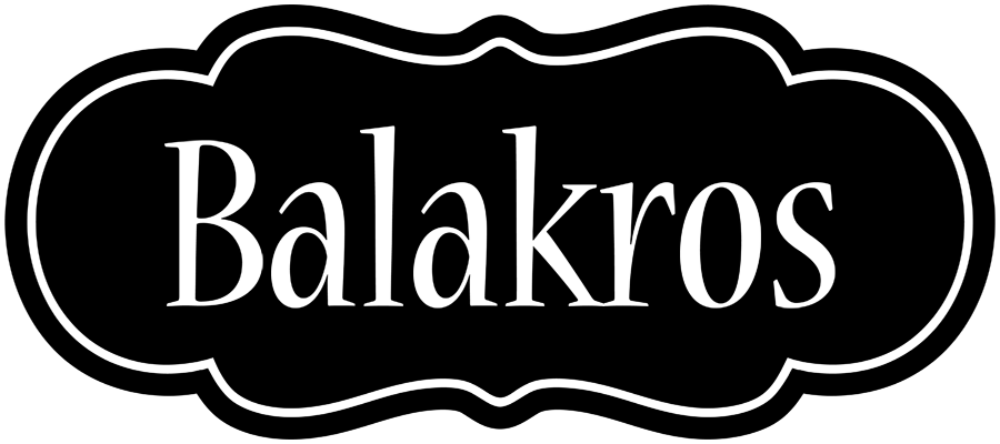 Balakros welcome logo